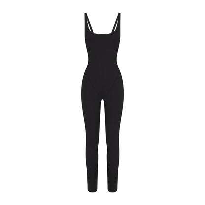 NikeSKIMS MATTE CORSET 29" ONE PIECE | OBSIDIAN