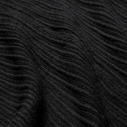 SHEER KNIT PLUNGE TANK | ONYX