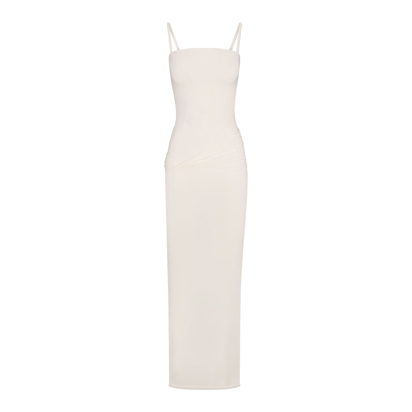 VETTESE X SKIMS SHEER MODAL LONG DRESS | ECRU