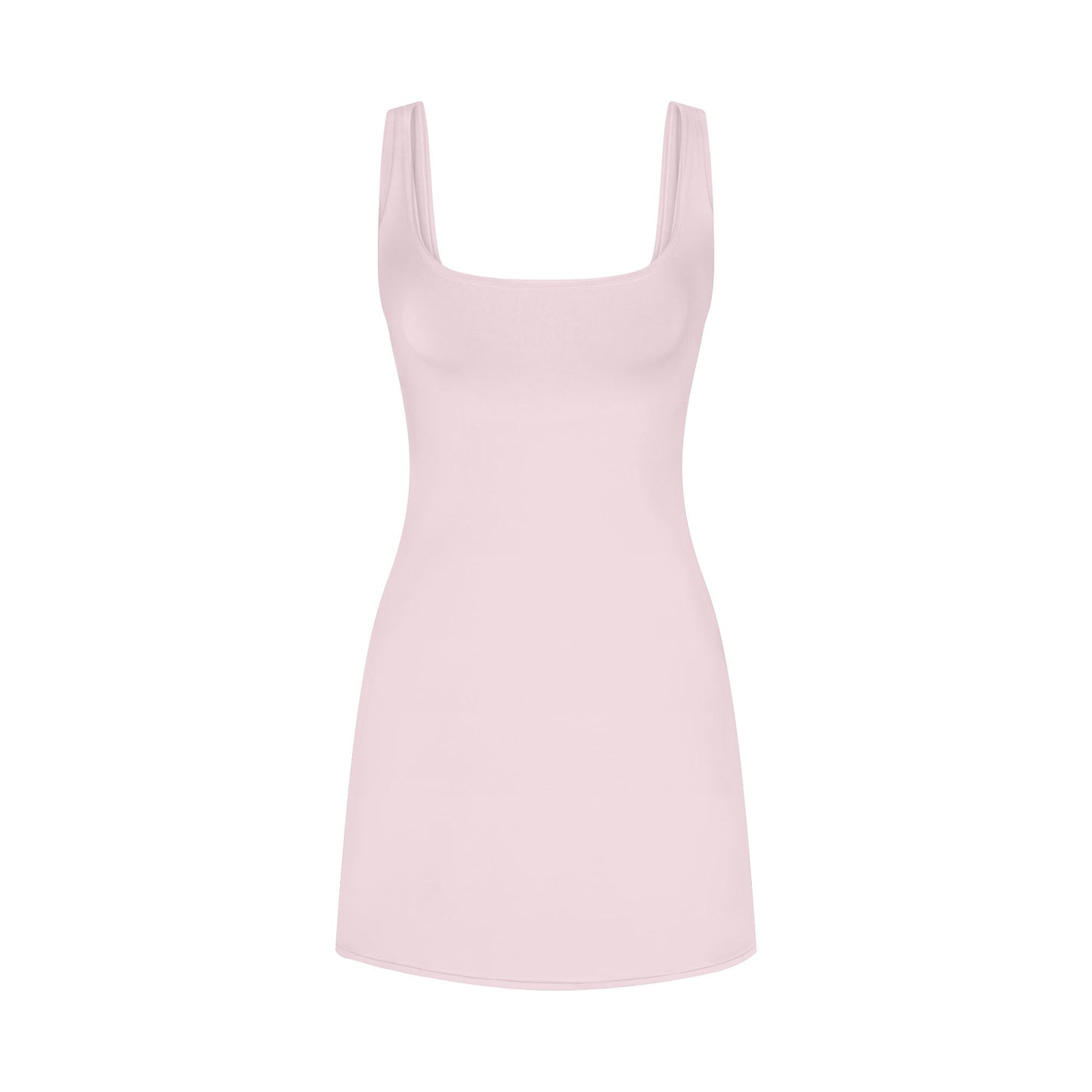 COTTON JERSEY MINI DRESS | CHERRY BLOSSOM