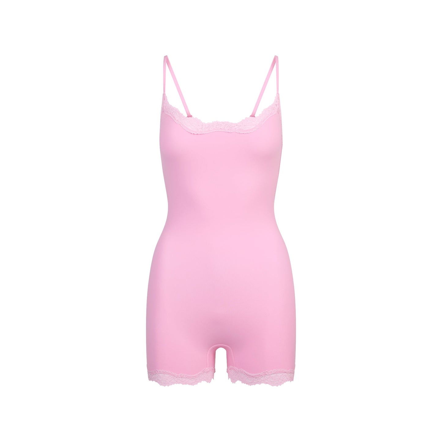 FITS EVERYBODY LACE ONESIE | BUBBLE GUM TONAL