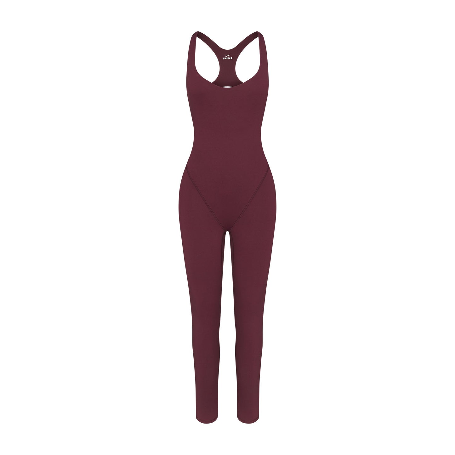 NikeSKIMS MATTE RACER LONG ONE PIECE | CURRANT