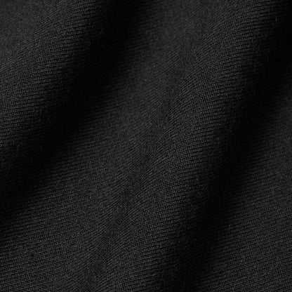SMOOTH LAYERS SCOOP NECK LONG DRESS | OBSIDIAN