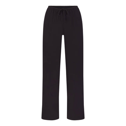ORGANIC COTTON SLEEP LONG SLEEVE SET | OBSIDIAN