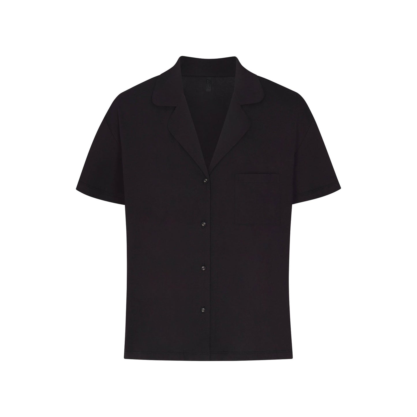ORGANIC COTTON SLEEP SHORT SLEEVE SET | OBSIDIAN