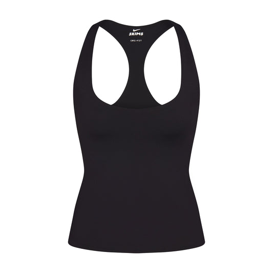 NikeSKIMS MATTE RACER BACK TANK | OBSIDIAN