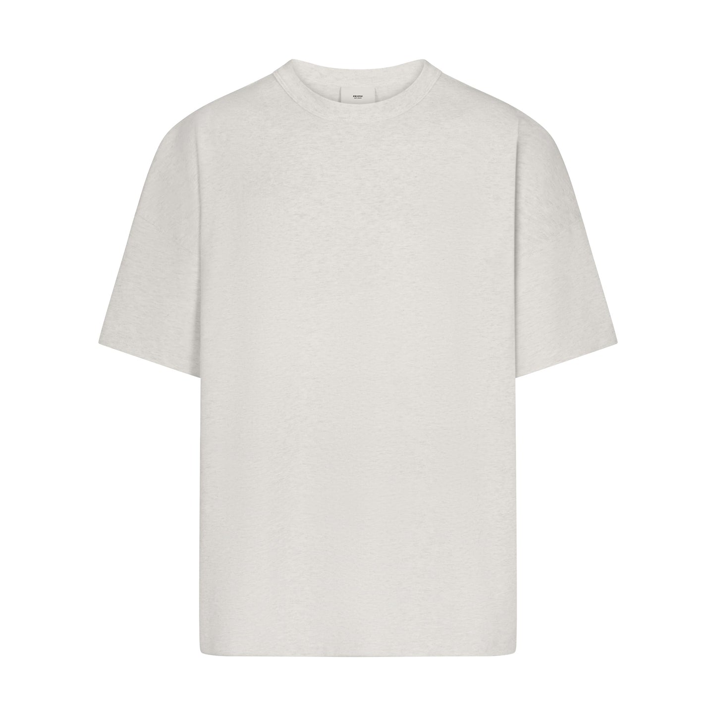 JERSEY LOUNGE MENS OVERSIZED T-SHIRT | CHALK HEATHER