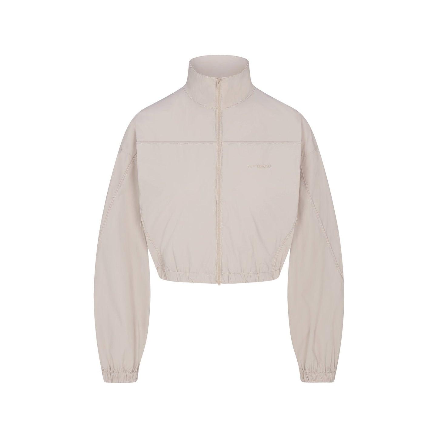 NikeSKIMS WOVEN NYLON CROP JACKET | STONE