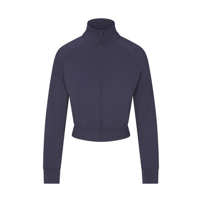 NikeSKIMS AIRY CROPPED TRACK JACKET | DEEP ROYAL