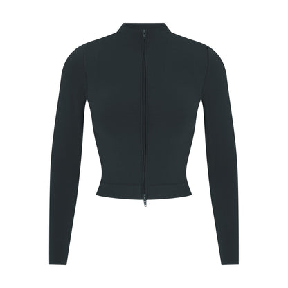 NikeSKIMS VINTAGE SEAMLESS FULL ZIP JACKET | DARK TEAL