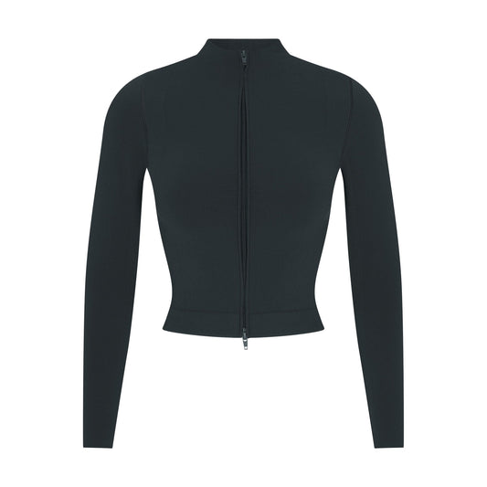 NikeSKIMS VINTAGE SEAMLESS FULL ZIP JACKET | DARK TEAL