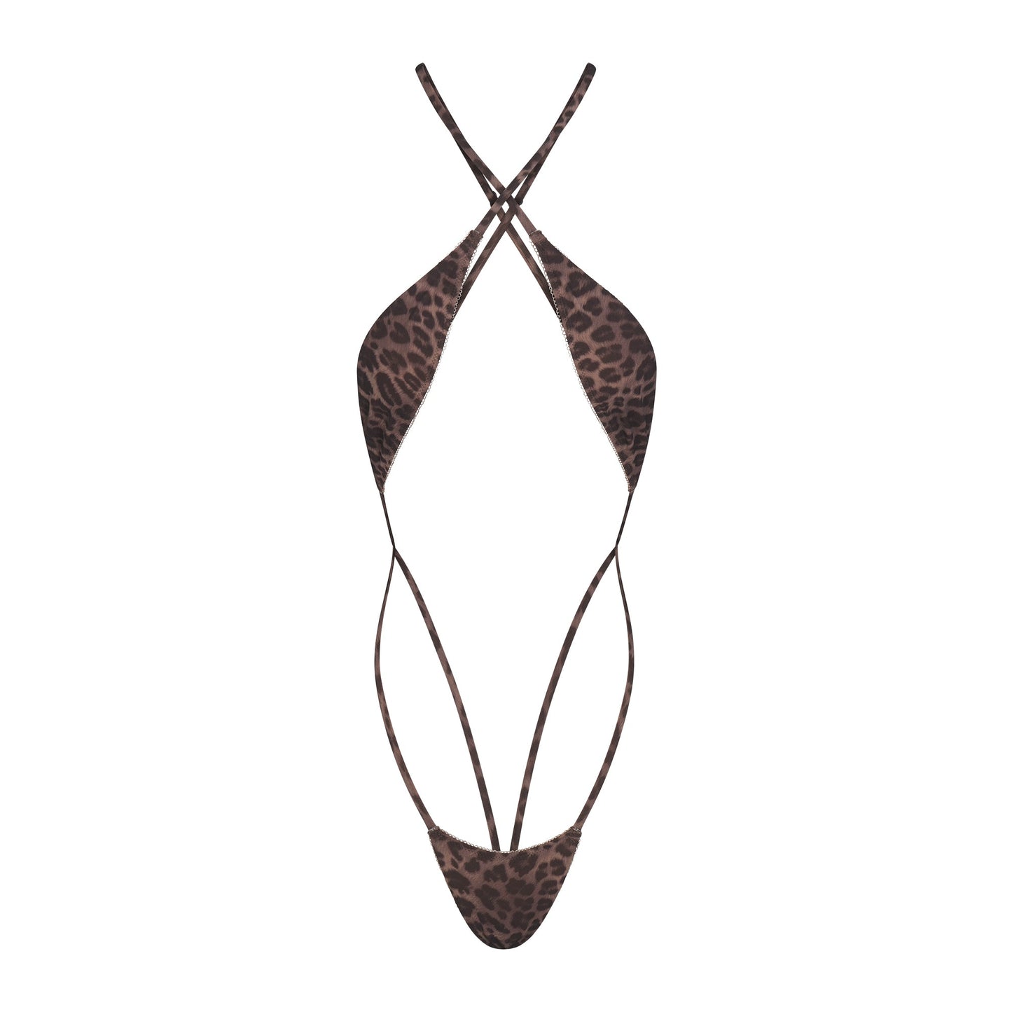 FITS EVERYBODY PICOT MICRO TEDDY | UMBER LEOPARD PRINT
