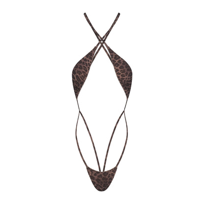 FITS EVERYBODY PICOT MICRO TEDDY | UMBER LEOPARD PRINT