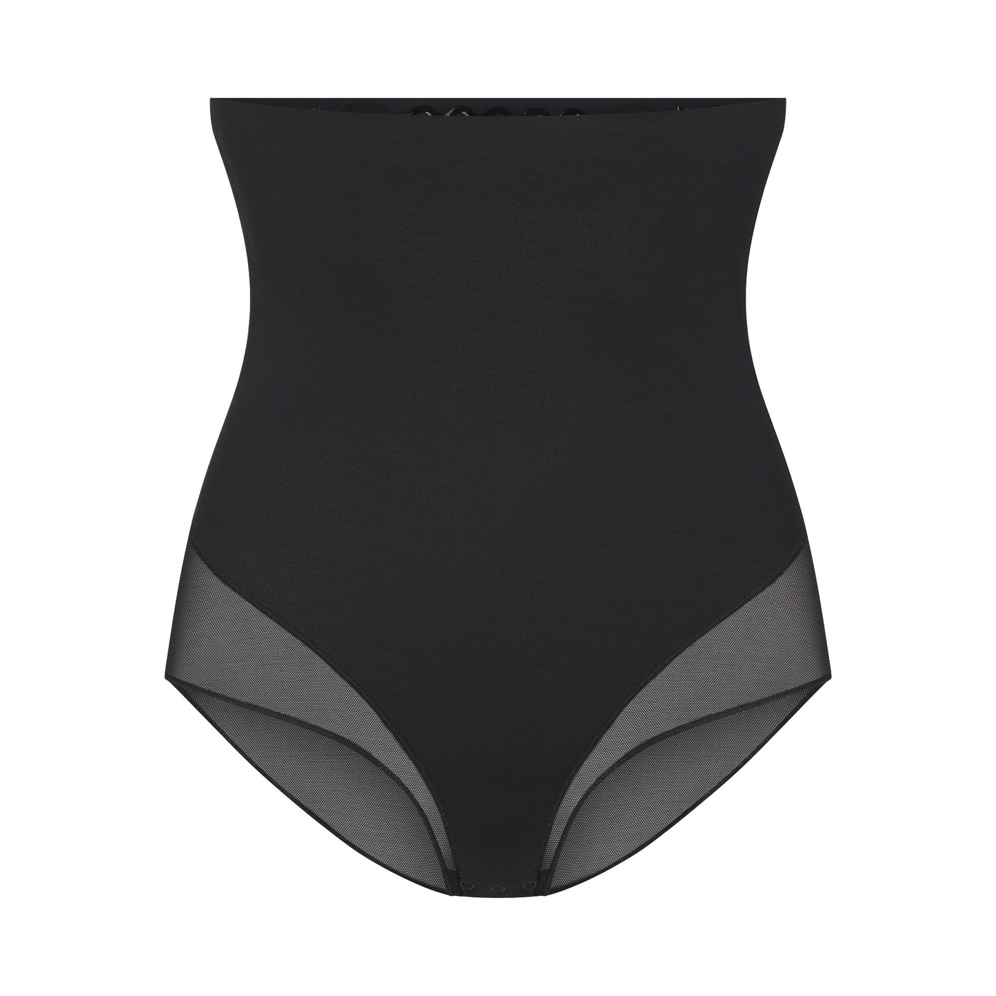 POWER MESH SHAPEWEAR CORE SCULPT HIGH-WAISTED BRIEF | ONYX