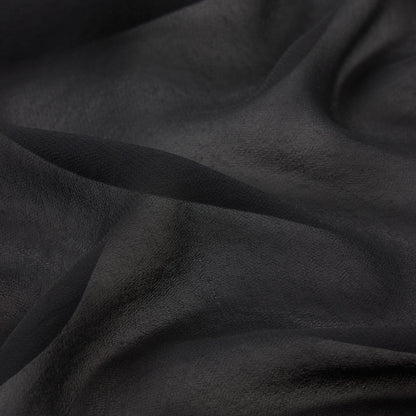 SWIM COVER-UPS SHEER OPEN FRONT SARONG | OBSIDIAN