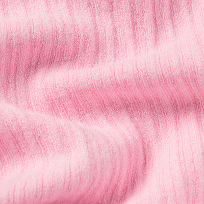 SHEER KNIT RUFFLE CAMI | PEONY