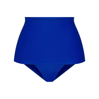 ICONIC SWIM CONVERTIBLE BIKINI BOTTOM | COBALT