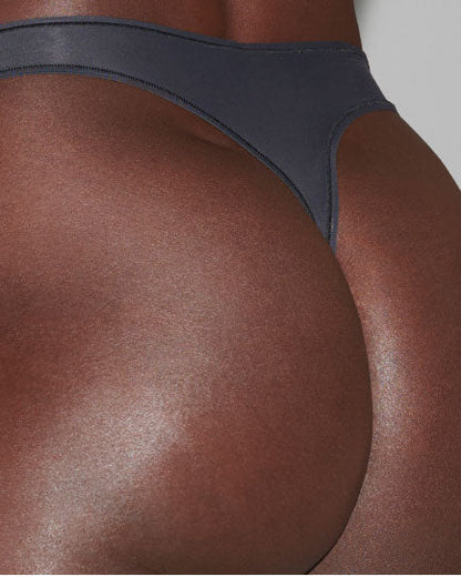 FITS EVERYBODY DIPPED FRONT THONG | ONYX
