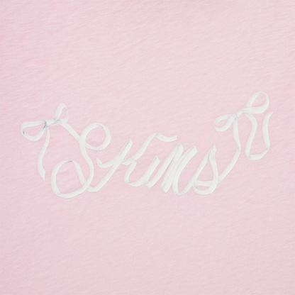 WORN IN JERSEY T-SHIRT | PEONY SKIMS BOW
