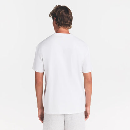 HEAVYWEIGHT COTTON MENS RELAXED T-SHIRT | CHALK