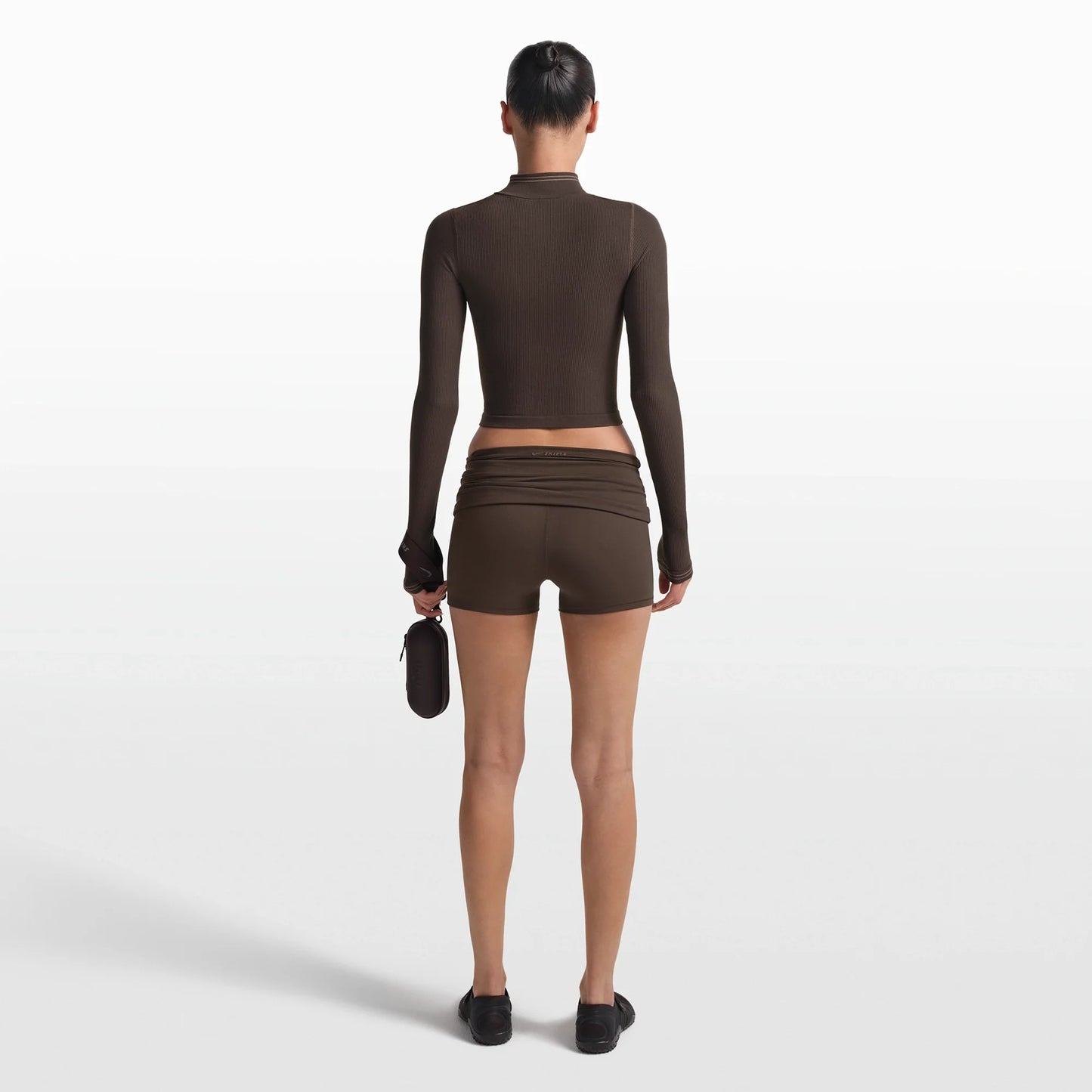 NikeSKIMS RIBBED SEAMLESS ZIP UP CROP JACKET | PHOENIX