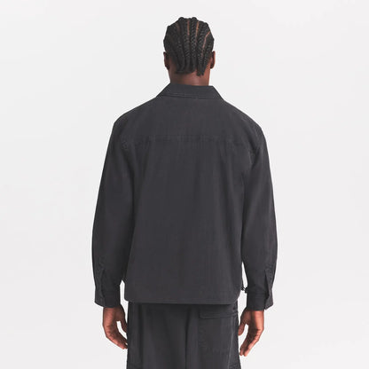 WOVEN MENS RELAXED SHIRT | ONYX