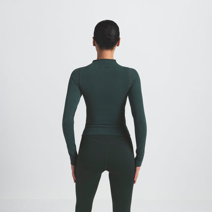 NikeSKIMS VINTAGE SEAMLESS FULL ZIP JACKET | DARK TEAL